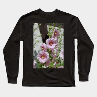 Hollyhocks Long Sleeve T-Shirt